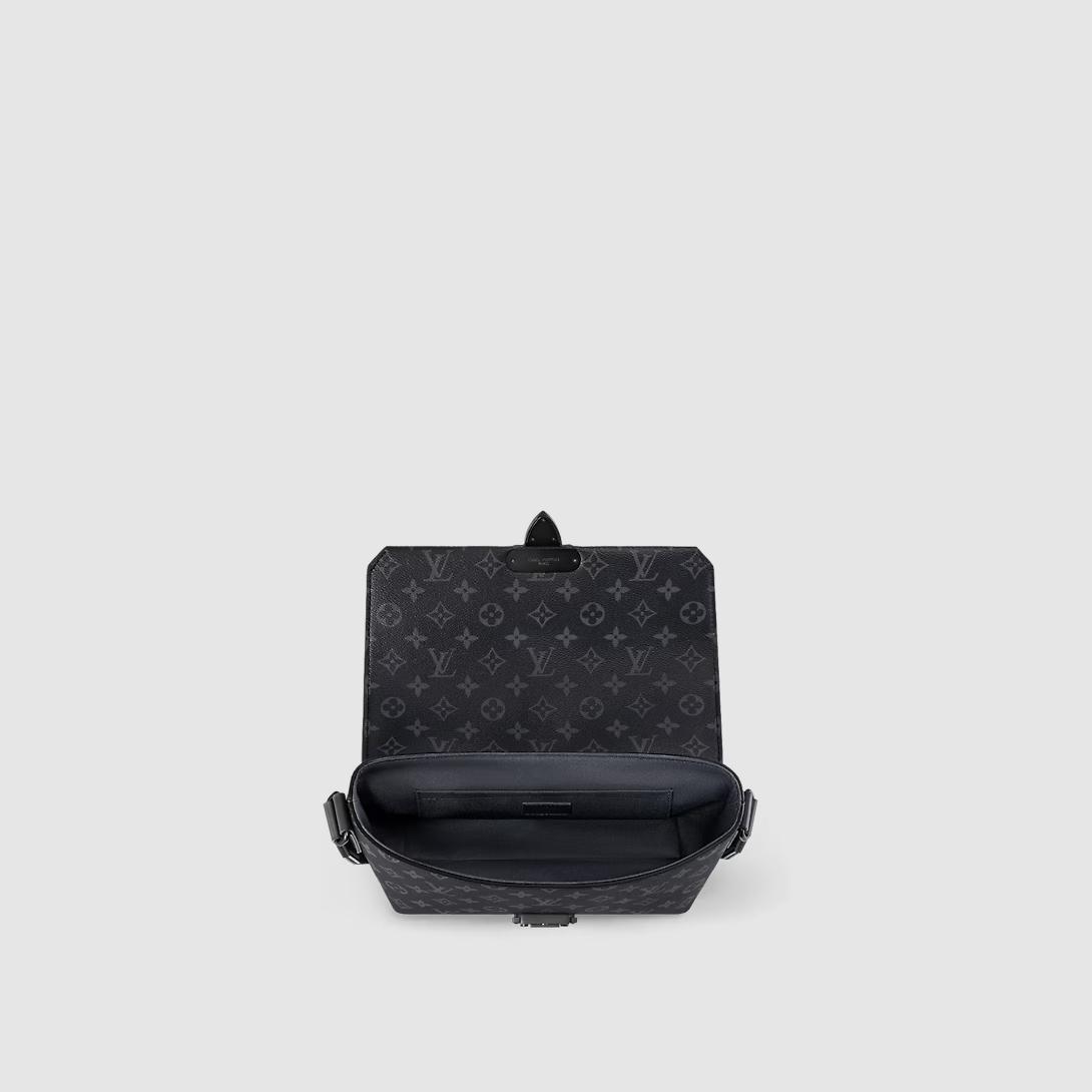 Túi Louis Vuitton S-Cape Messenger Monogram Eclipse Nam Đen